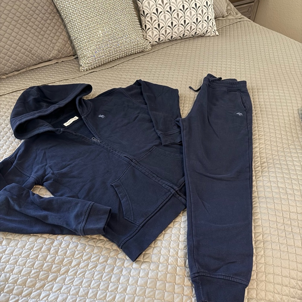 Abercrombie Kids Navy Matching Set